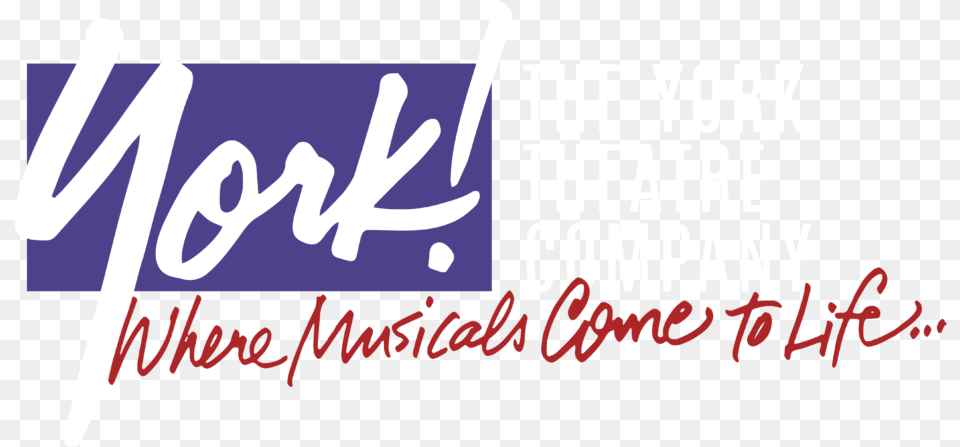 York Logo Where Musicals Come To Life Calligraphy, Text, Handwriting Png Image
