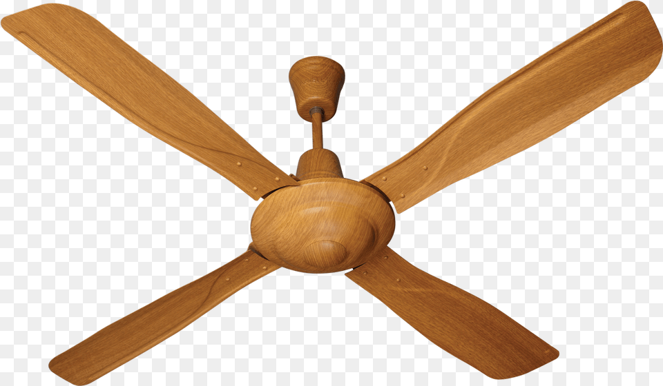 Yorker Wooden Finish Ceiling Fan, Appliance, Ceiling Fan, Device, Electrical Device Png