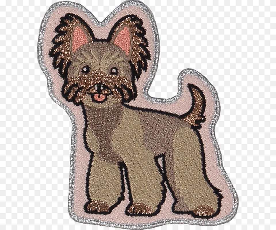 Yorkie Sticker Patch, Home Decor, Rug, Applique, Pattern Png