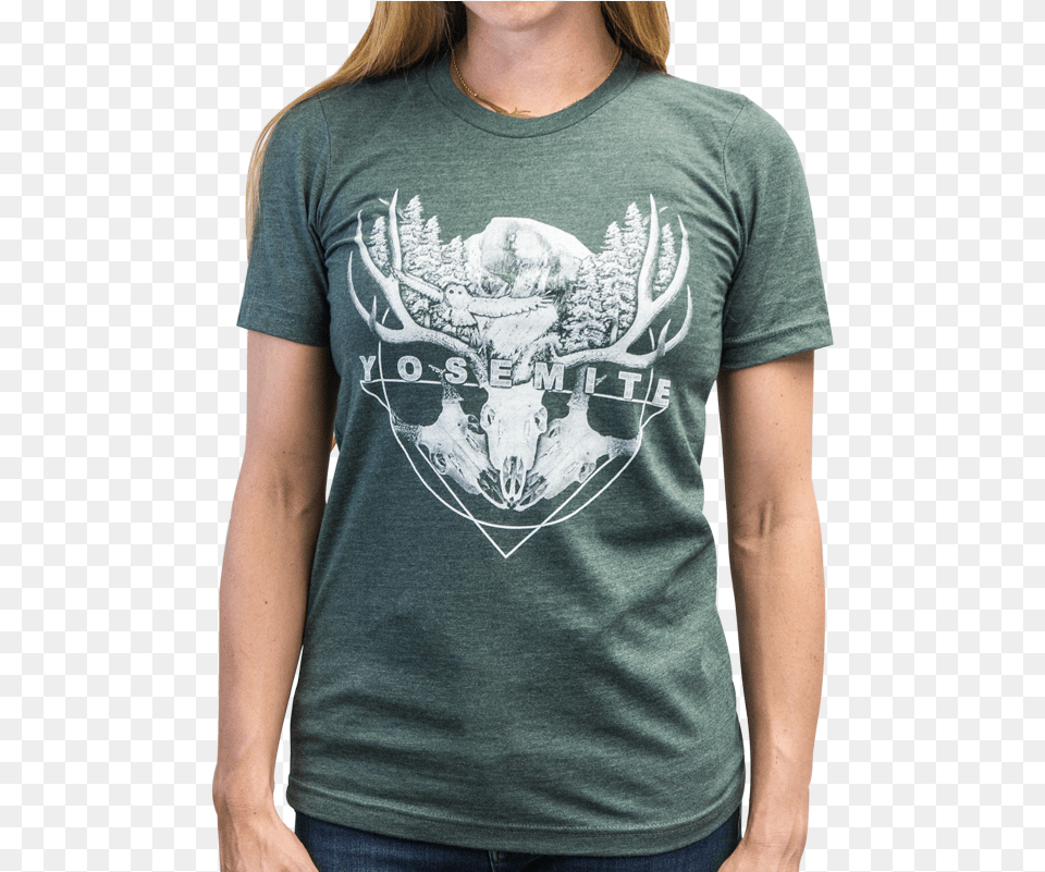 Yosemite Deer Antlers Yosemite National Park, Clothing, T-shirt Png