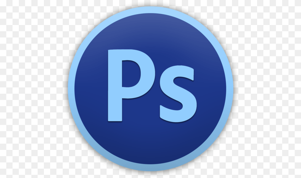 Yosemite Photoshop Logo Round Photoshop Logo, Number, Symbol, Text, Disk Free Png Download
