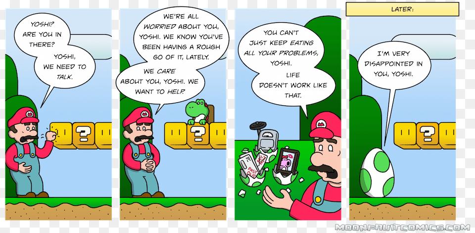 Yoshi Comic, Book, Comics, Publication, Person Free Png