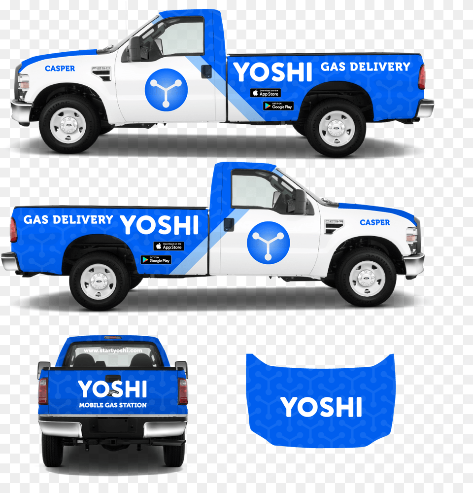 Yoshi Is A Gas Delivery Start Up Where Customers Can Yoshi Gas, Pickup Truck, Transportation, Truck, Vehicle Free Png