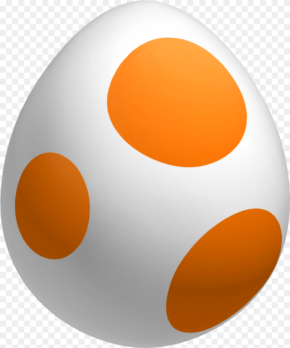 Yoshi Orange Yoshi Egg, Food, Easter Egg Free Png