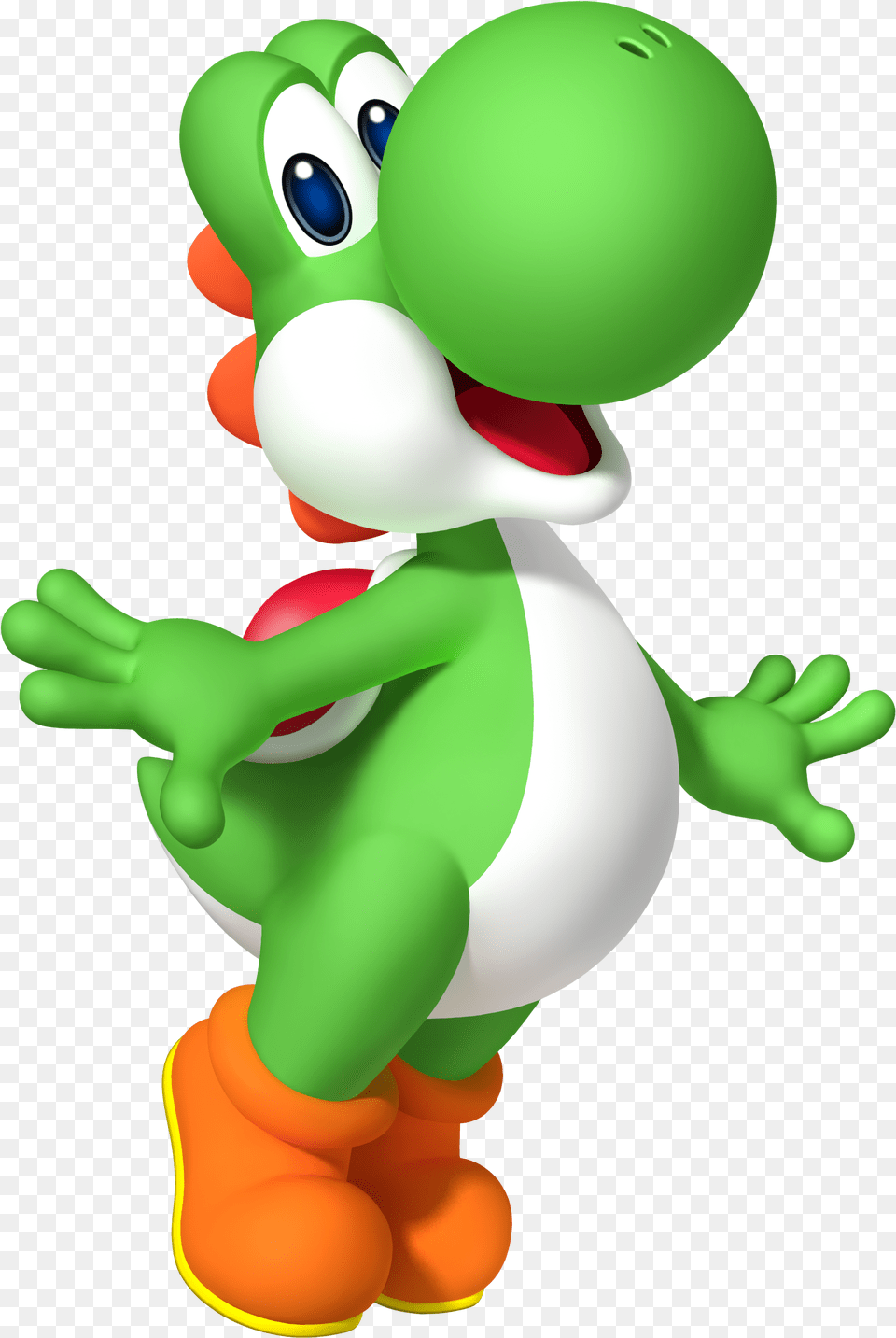 Yoshi Super Mario 3d Drawing Image Mario Yoshi, Mascot, Baby, Person, Amphibian Free Png