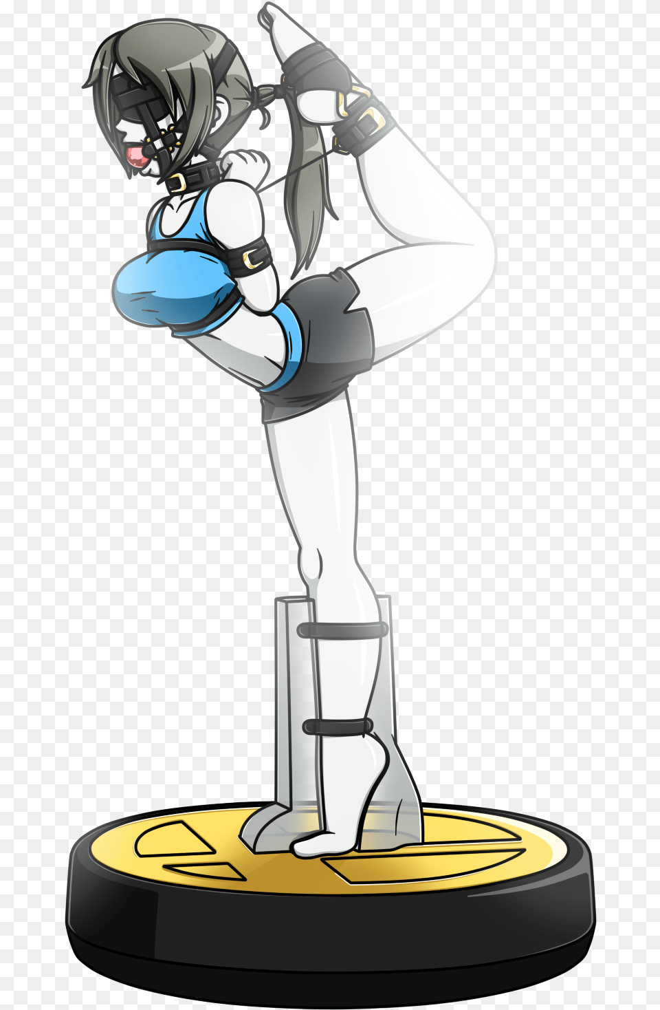 Yoshi X Wii Fit Trainer, Adult, Female, Person, Woman Free Png Download