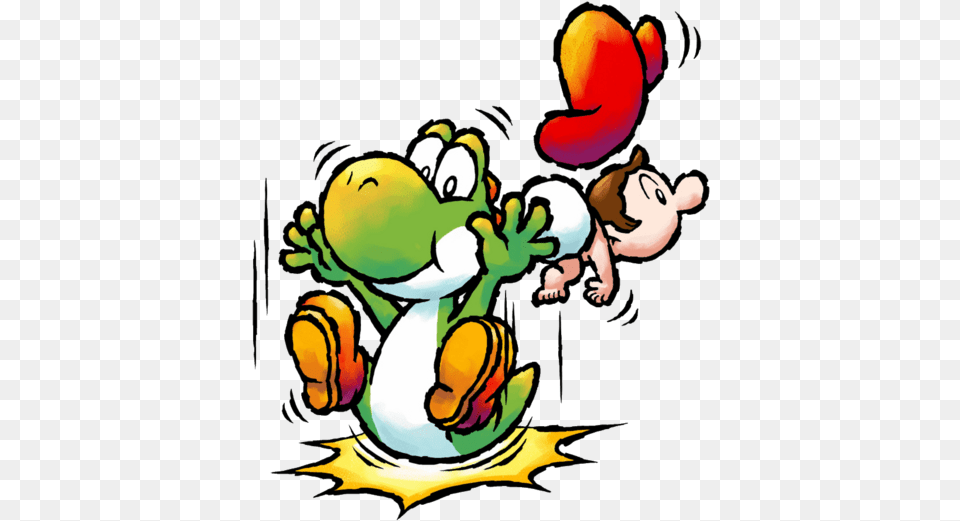 Yoshi Yoshi39s Island, Baby, Person, Face, Head Free Png Download