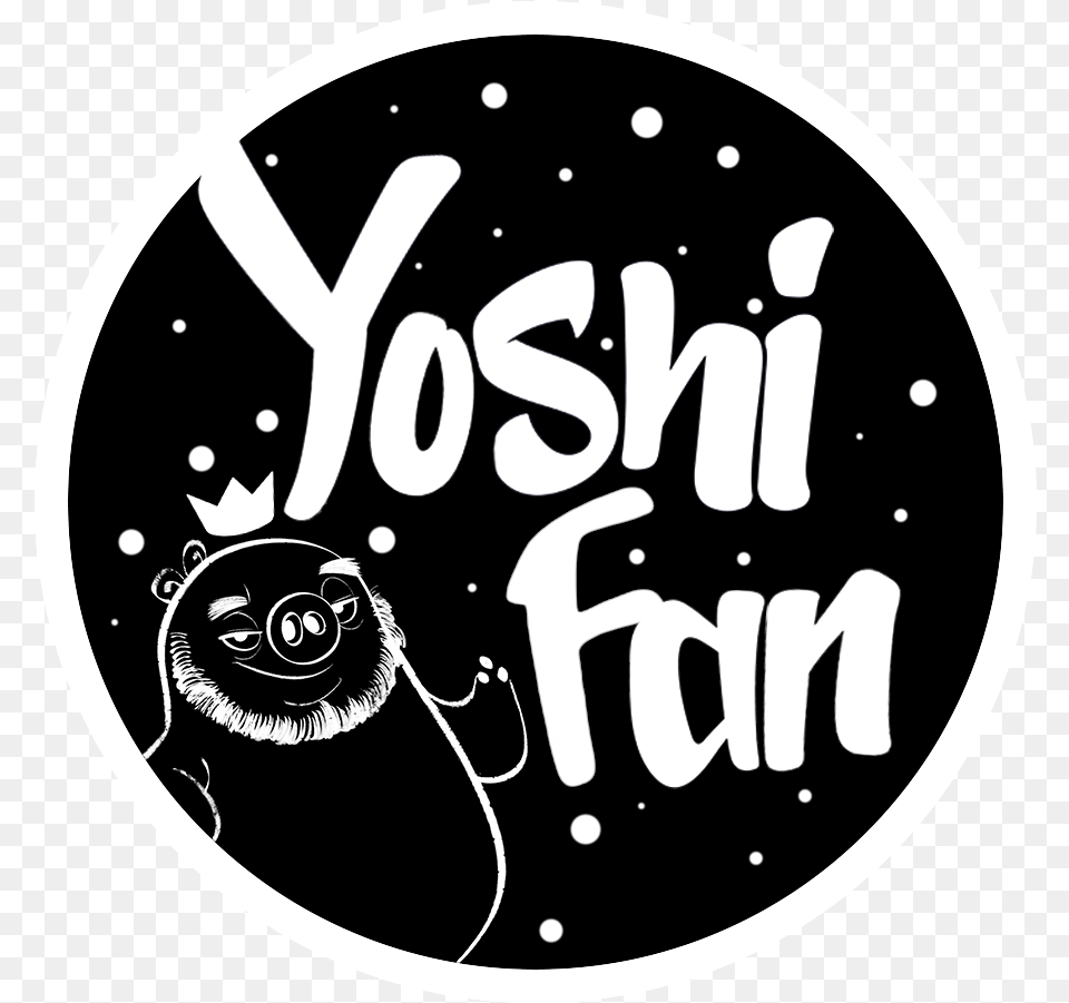 Yoshifan S New Logo Dot, Sticker Free Png