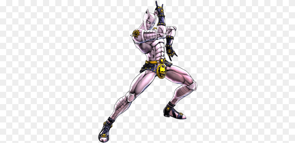 Yoshikage Kira Killer Queen Jojo Pose, Adult, Female, Person, Woman Free Png