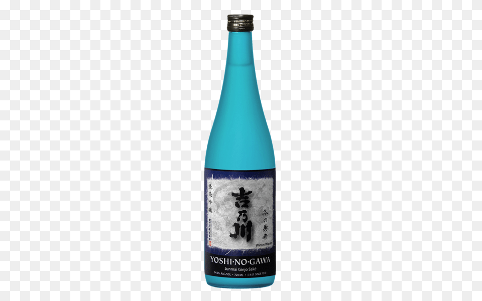 Yoshinogawa Winter Warrior Junmai Ginjo, Alcohol, Beverage, Sake Free Png