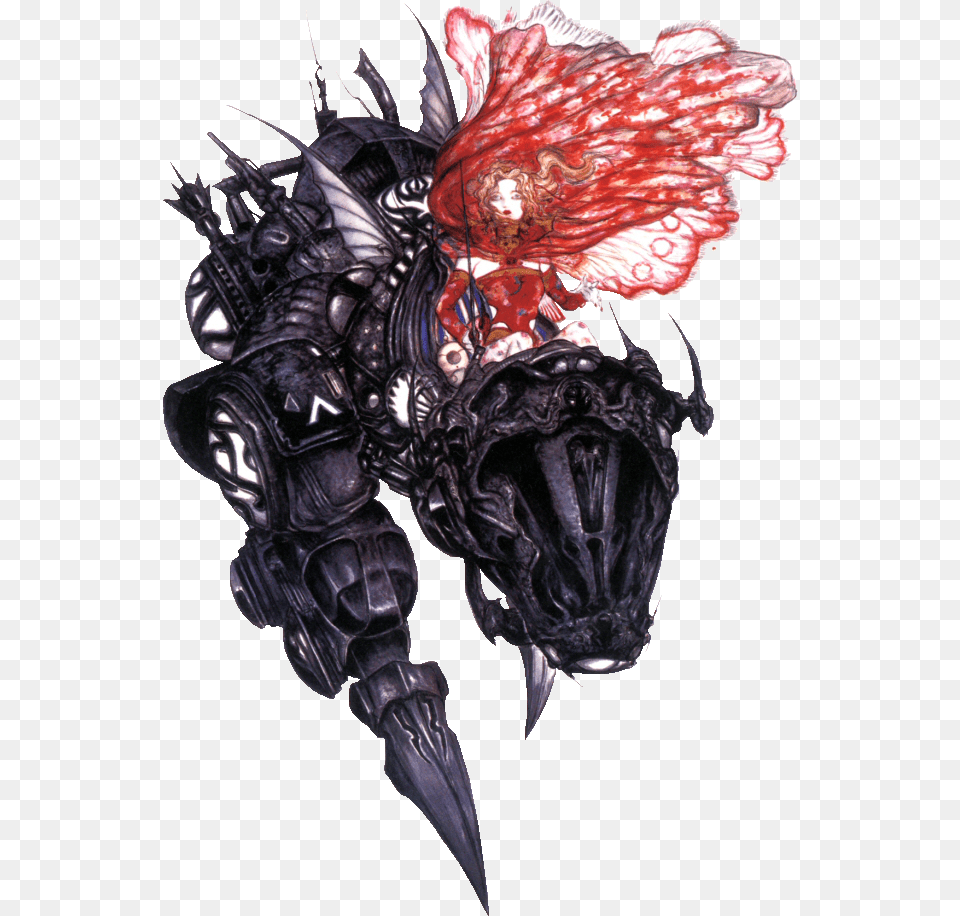 Yoshitaka Amano Ff Vi, Electronics, Hardware, Adult, Female Png