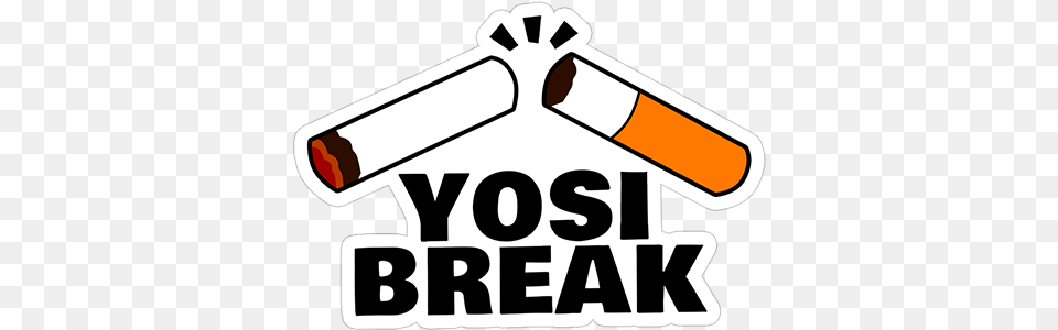 Yosi Break Cigarette Cigarette, Text Png Image