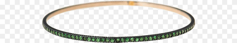 Yossi Harari Lilah Pave Tsavorite Bangle In Gilver Bangle, Accessories, Bracelet, Jewelry Free Png Download