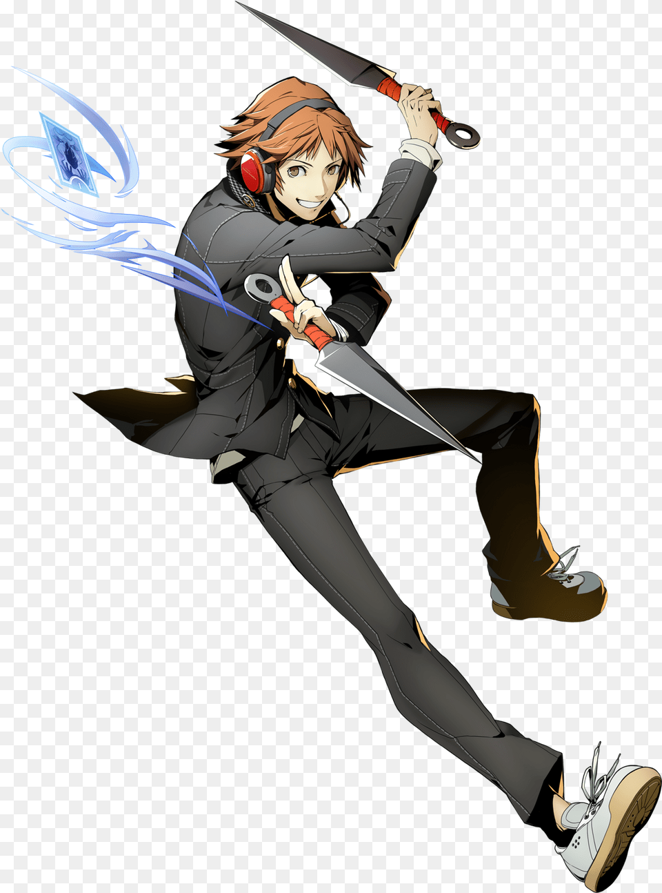 Yosuke Hanamura Blazblue Wiki Yosuke Hanamura, Weapon, Book, Comics, Sword Png