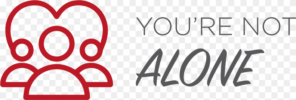 You Are Not Alone In Navigating Hiv Hiv Support Group, Text, Symbol Png Image