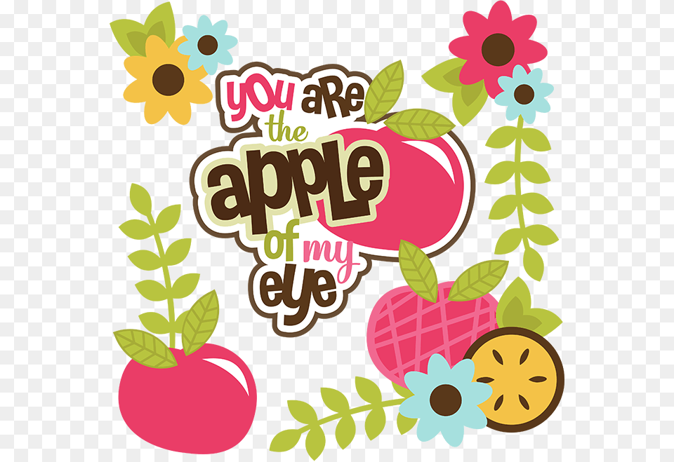 You Are Still The Apple Of My Eye, Art, Graphics, Sticker, Collage Free Png Download