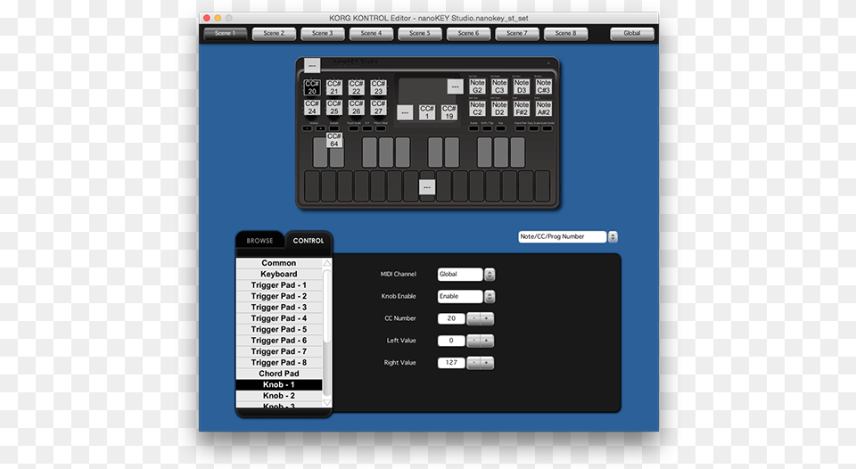 You Can Adjust The Velocity Curve Of The Keyboard Korg Kontrol Editor, Computer Hardware, Electronics, Hardware, Text Free Png Download