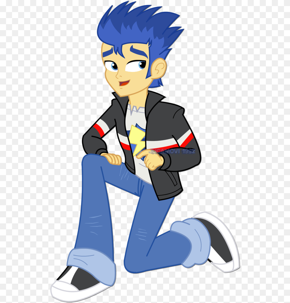 You Can Click Above To Reveal The Just This Once Flash Sentry, Book, Clothing, Comics, Pants Png Image