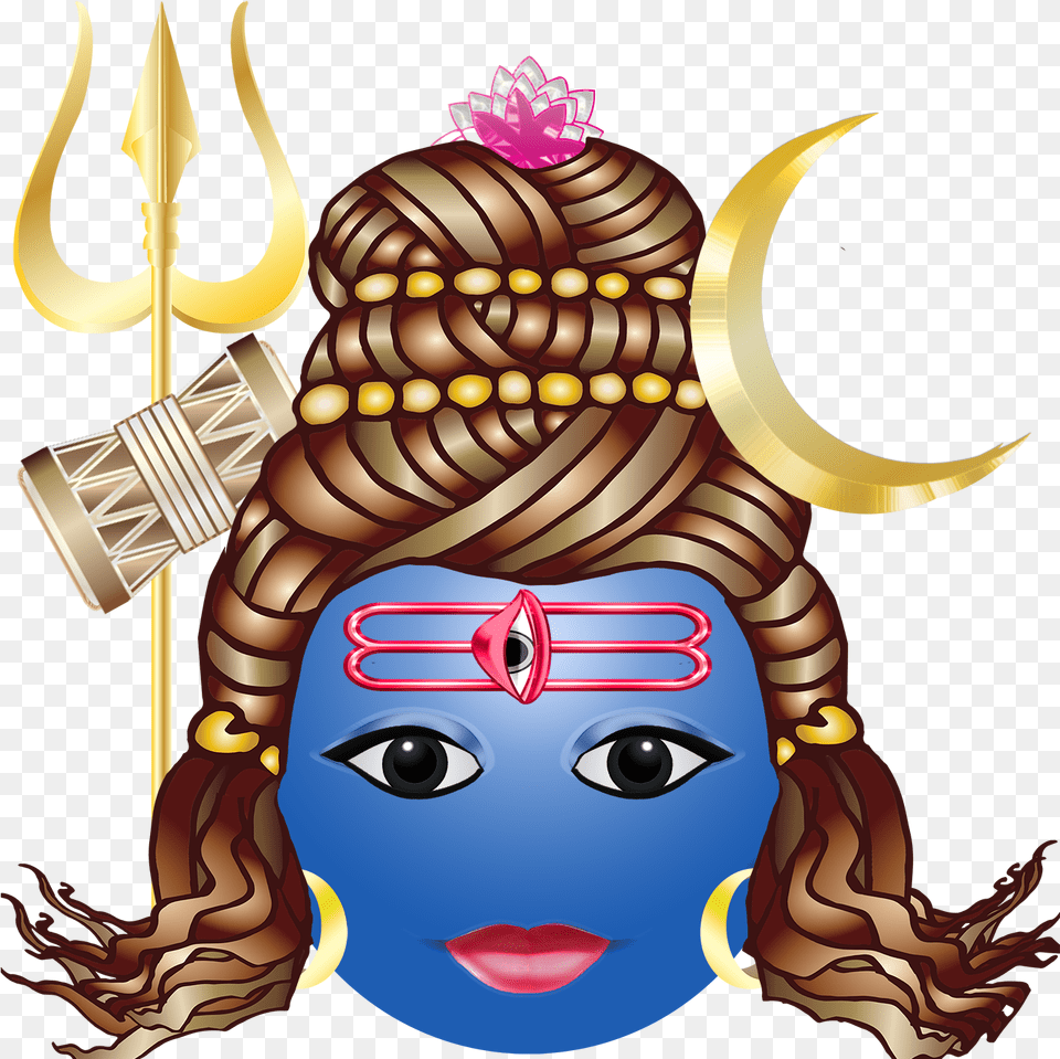 You Can Download A Svg Or On Shiva From Pixabay Mahadeva, Baby, Person, Face, Head Free Transparent Png