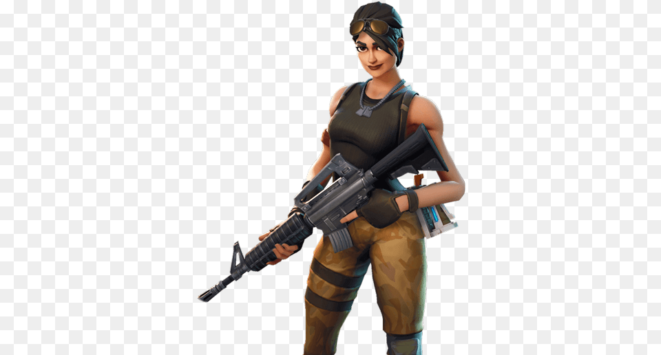 You Can Earn Fortnite V Bucks Personagem De Fortnite, Firearm, Gun, Rifle, Weapon Free Png Download