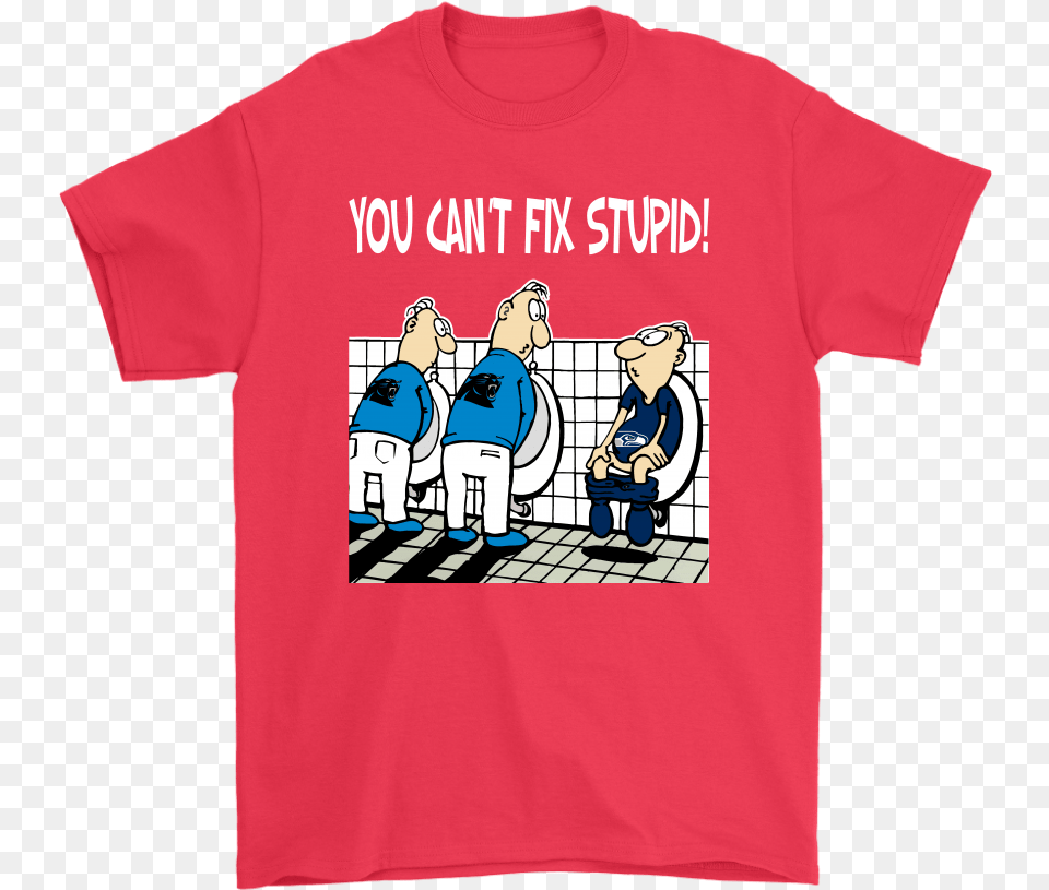 You Can T Fix Stupid Funny Carolina Panthers Nfl Shirts Funny Miami Dolphins Shirts, Clothing, T-shirt, Shirt, Baby Free Png