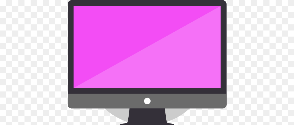 You Can Use Any Device Like Another Pc A Phone Or Icon Computador Pink, Computer Hardware, Electronics, Hardware, Monitor Png Image