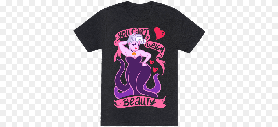 You Can39t Weigh Beauty Ursula, Clothing, T-shirt, Baby, Person Free Png