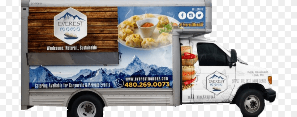 You Cant Tell From The Paint Job But This Food Truck Banner, Advertisement, Moving Van, Transportation, Van Free Png