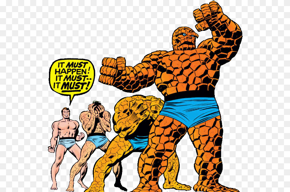 You Could Say That Fantastic Four Clipart Change For The Worse, Book, Comics, Publication, Adult Free Png Download