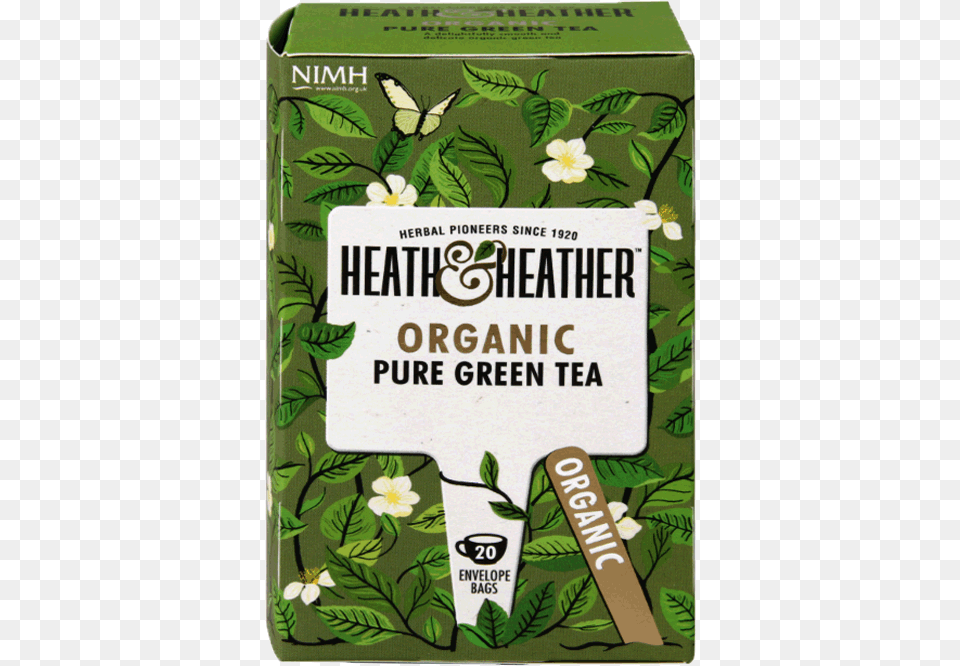 You Could Try Heath Amp Heather Organic Green Tea 20 Bags, Herbal, Herbs, Plant, Beverage Free Transparent Png