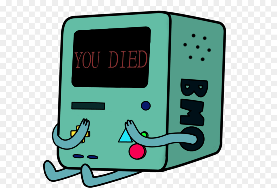 You Died Bmo Adventure Time Beemo Png