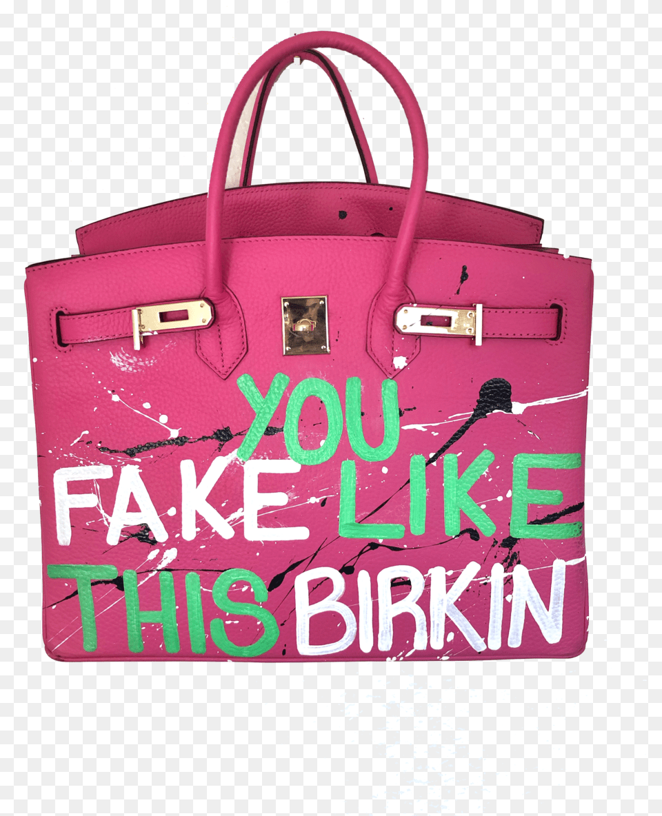 You Fake Like This Birkin 35cm Green Or White Letters U2014 Soniquesaturday, Accessories, Bag, Handbag, Purse Png Image