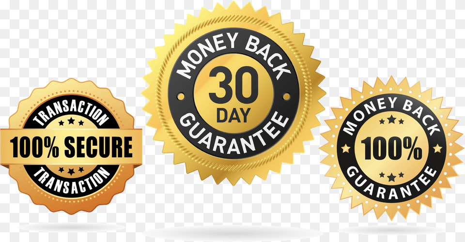 You Get A 30 Day 100 Money Back Guarantee With This Label, Badge, Logo, Symbol, Architecture Free Transparent Png