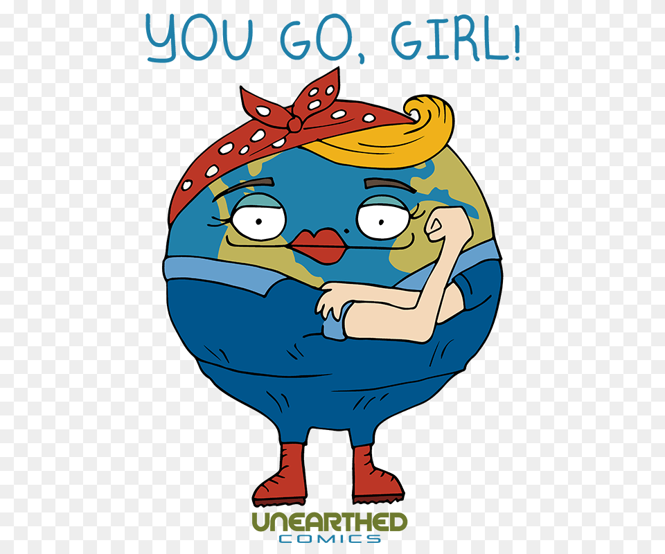 You Go Girl Mug Unearthed Comics Shop, Animal, Bear, Mammal, Wildlife Free Png Download