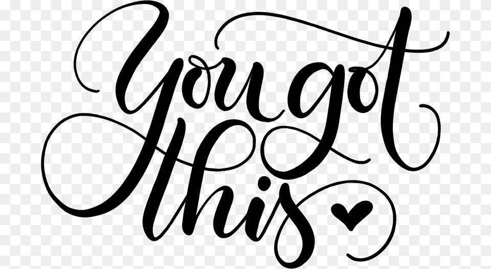 You Got This You Got This Font, Calligraphy, Handwriting, Text, Ammunition Free Png Download
