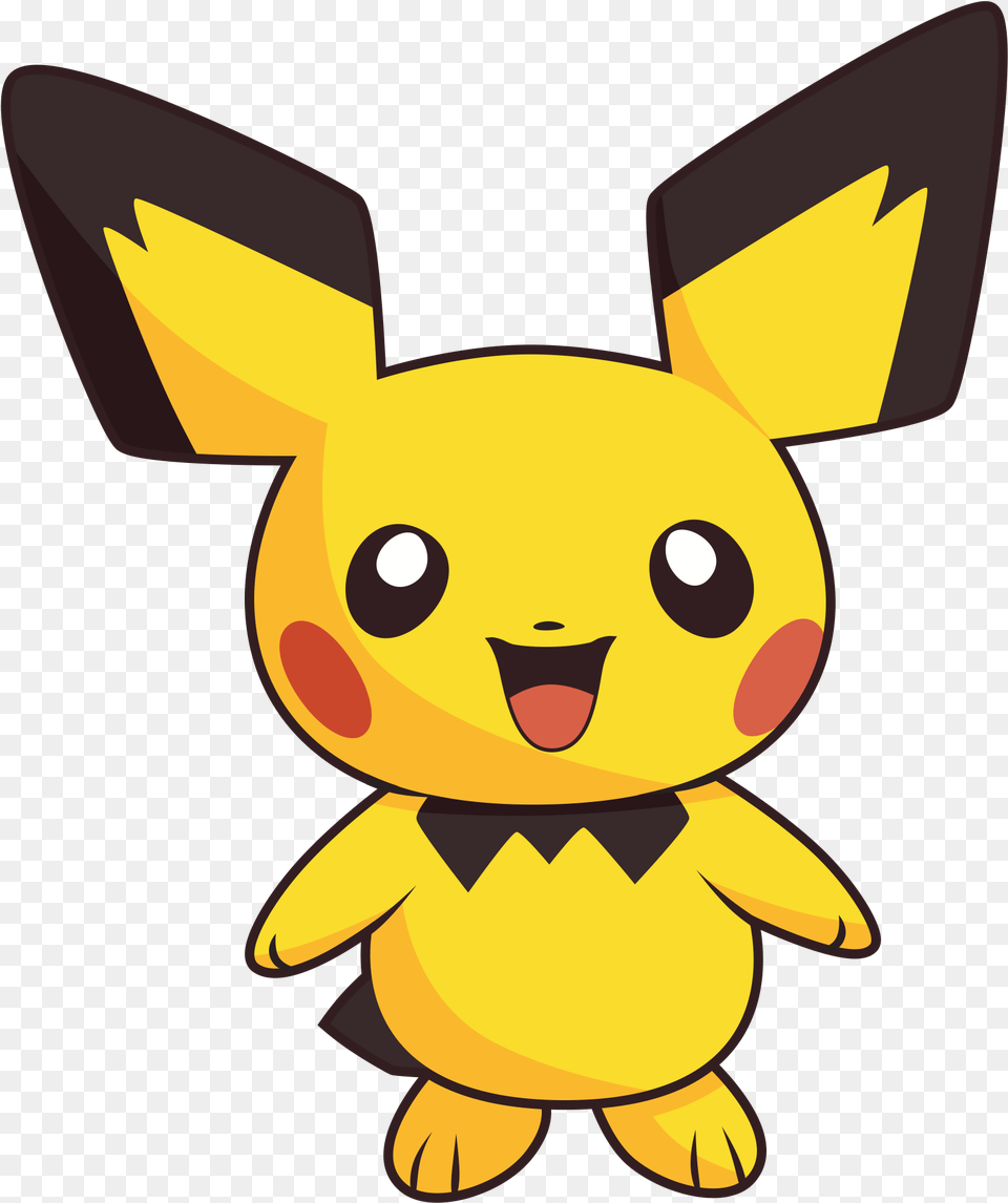 You Guys Liked My Other Electric Cuties Pichu Artwork, Animal, Fish, Sea Life, Shark Png