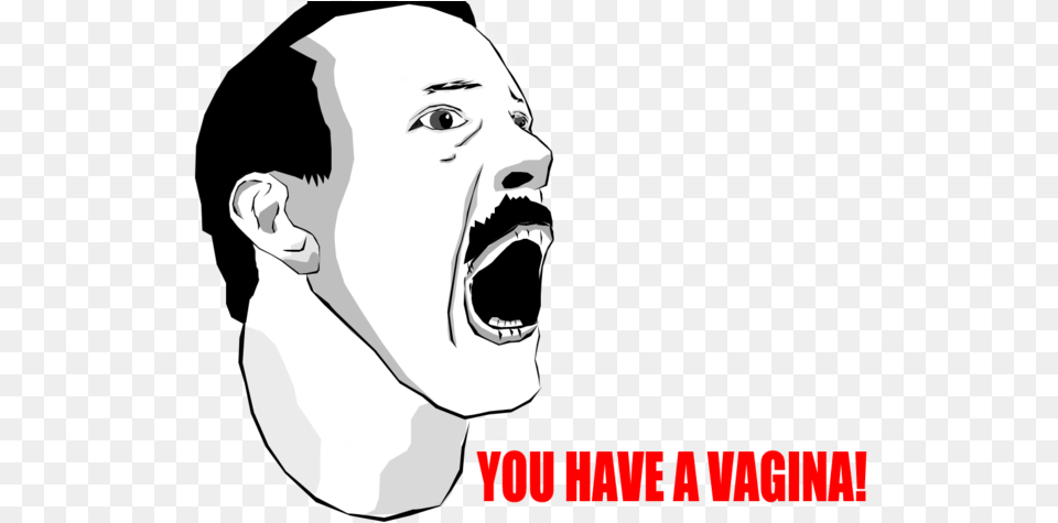 You Have A Vagina Wwe 2k14 Face Facial Expression Nose Shout, Head, Person Png