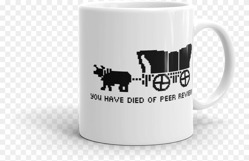 You Have Died Of Peer Review Mug Coffee Cup, Beverage, Coffee Cup Free Transparent Png