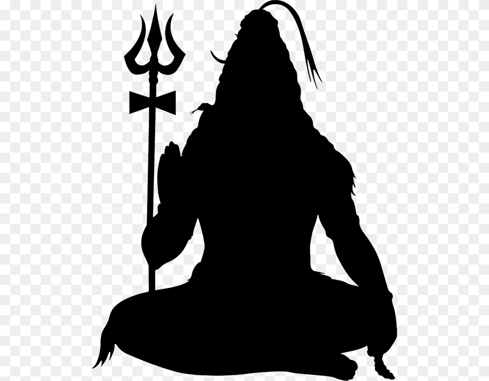 You Have Reached Higher Dimension Lord Shiva Shadow, Gray Free Png