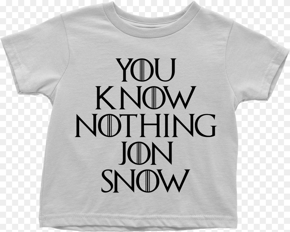 You Know Nothing Jon Snow T Shirt, Clothing, T-shirt Free Png Download