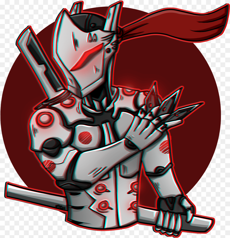 You Know What This Team Needs Genji Nihon Genji Art, Dynamite, Weapon, Robot Png