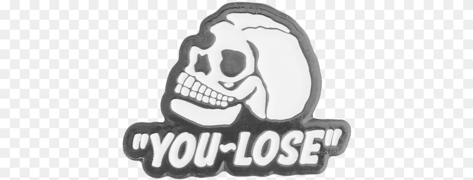 You Lose Sticker, Logo, Smoke Pipe Png Image