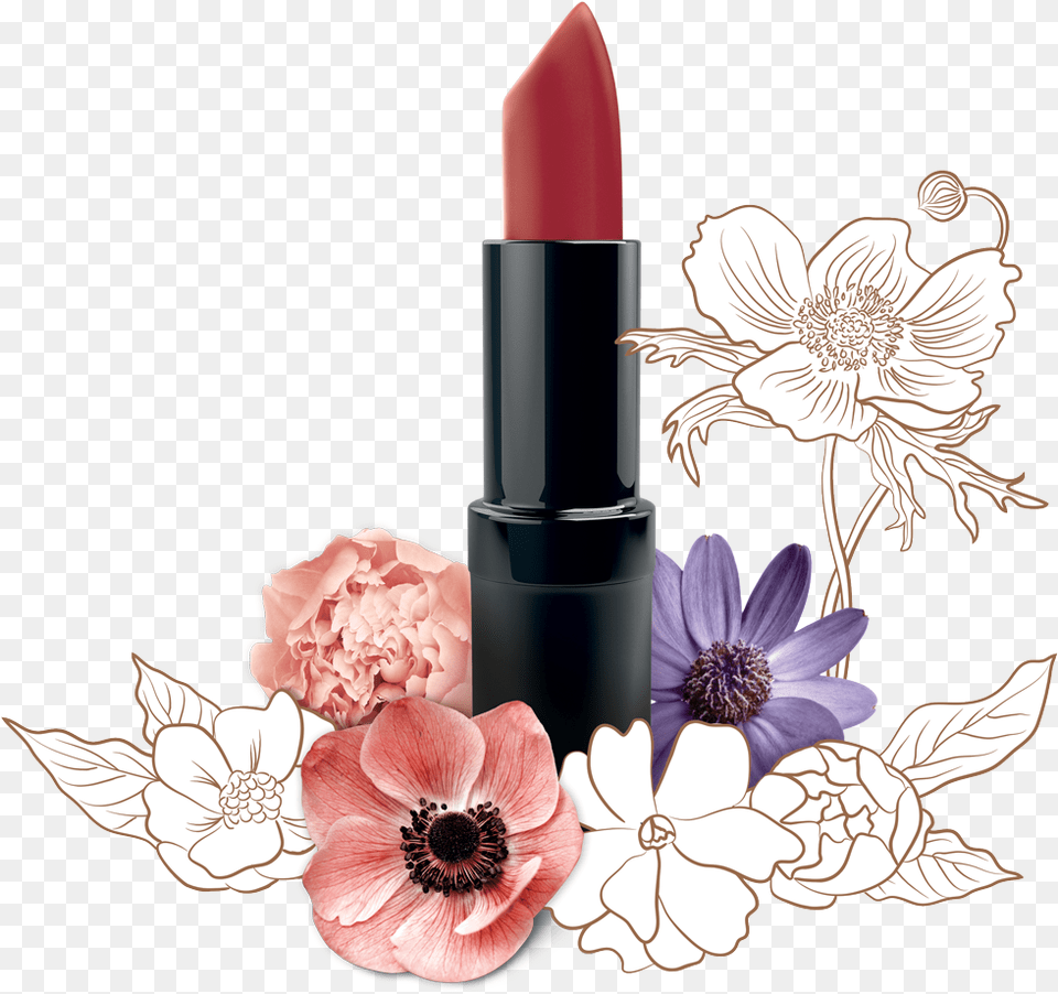 You May Also Like Karen Murrell Lipstick Cordovan Natural, Cosmetics, Flower, Plant, Rose Free Transparent Png