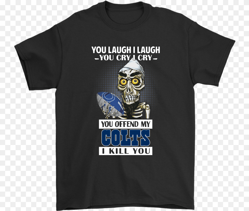 You Offend My Indianapolis Colts I Kill You Achmed Grinch Teacher Shirt, Clothing, T-shirt, Adult, Male Png