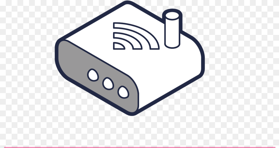 You Plug In Your Wireless Router And Set Up Your Own, Adapter, Electronics, Disk Free Png