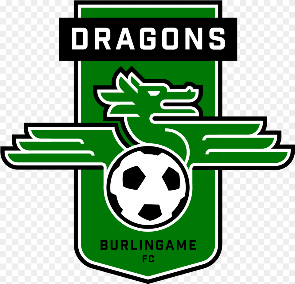 You Reporter Reported In The High Gear That The Burlingame Burlingame Dragons, Symbol, Ball, Football, Soccer Free Png