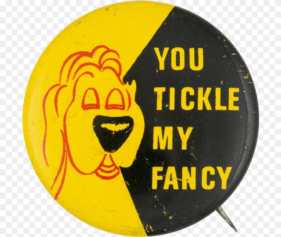 You Tickle My Fancy Social Lubricators Button Museum Tickle My Fancy, Badge, Logo, Symbol, Face Png Image