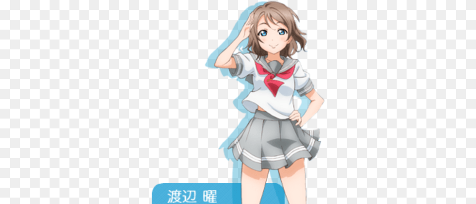 You Watanabe Love Live Sunshine You, Book, Publication, Comics, Manga Png Image