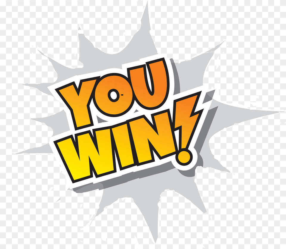 You Win Comic Speech Bubble Cartoon Game Assets Image You Win, Logo, Adult, Male, Man Free Transparent Png