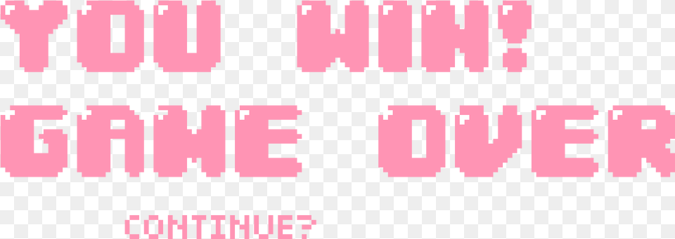 You Win Game Over, Text, Purple, Scoreboard Free Transparent Png